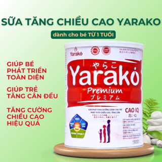 Sữa Tăng Chiều Cao cho trẻ em YaRako Premium CAOIQ Nhật Bản. Giúp Bé phát triển chiều cao vượt trội