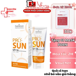 Kem Chống Nắng Kiềm Dầu Giảm Mụn Farmona Pro Sun Oil Free SPF50+ 50ml