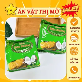 Bánh Dừa Nướng Quỳnh Trân, Bánh Dừa Nướng Đặc Sản Quảng Nam, Bánh Dừa Sấy Giòn