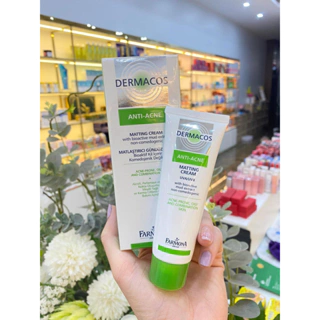 Dermacos Kem Dưỡng Ẩm Giảm Bóng Nhờn Ngừa Mụn Farmona Dermacos Anti Acne Matting Cream 50ml