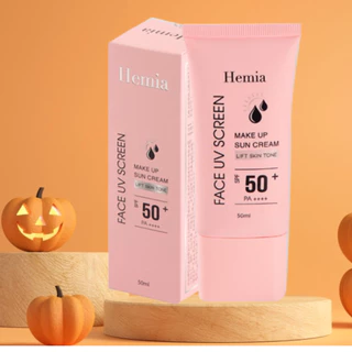 Kem Chống Nắng HEMIA Nâng Tone Kiềm Dầu SPF50++++ 50ml