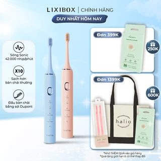 Combo 2 Bàn chải điện Halio Sonic SmartClean Electronic Toothbrush