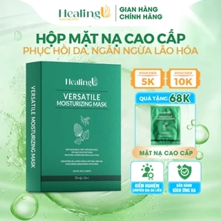 Mặt nạ giấy HealingU chiết xuất từ sữa ong chúa dưỡng ẩm chuyên sâu, dưỡng sáng, mờ thâm, mềm mịn da