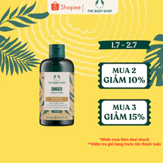 Dầu gội gừng Ginger Scalp Care Shampoo The Body Shop