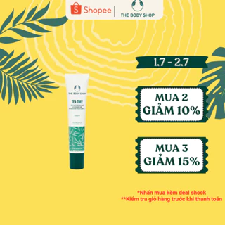 Kem Dưỡng Ẩm Kiềm Dầu Tea Tree Skin Clearing Hydrator 40ML The Body Shop