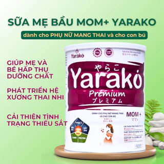 Sữa dành cho bà bầu YaRakO Premium MOM Nhật Bản, bổ sung dinh dưỡng và khoáng chất đầy đủ cho bà bầu