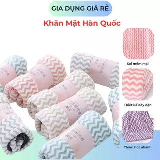 Khăn Mặt Hàn Quốc Cotton - Khăn Lông Cừu Siêu Thấm Nước [ Shop Chuyên Sỉ ]