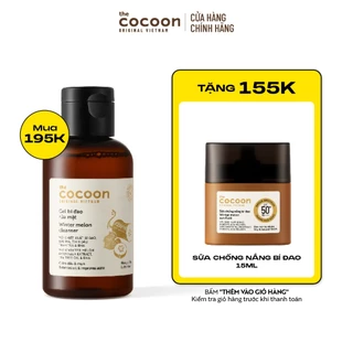 Gel bí đao rửa mặt Cocoon giảm dầu & mụn 140ml