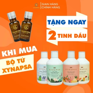 Combo Bộ Tứ Xynapsa – Bổ Sung & Cải Thiện Toàn Diện - TẶNG 2 Tinh Dầu