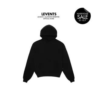 Áo Hoodie Levents Star Boxy/ Black