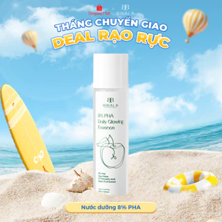 8% PHA Daily Glowing Essence 150 ml - Nước dưỡng sáng, tẩy TBC, ngừa mụn cho da Bibala