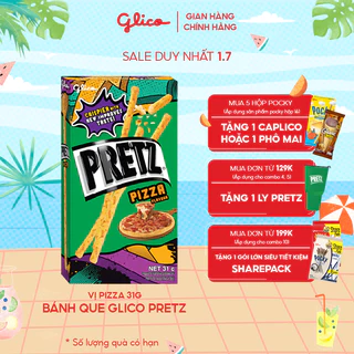 Bánh que mặn nướng giòn Glico Pretz vị Pizza 31gr