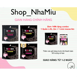 Băng vệ sinh Kotex đêm dạng quần cỡ M/L/XL