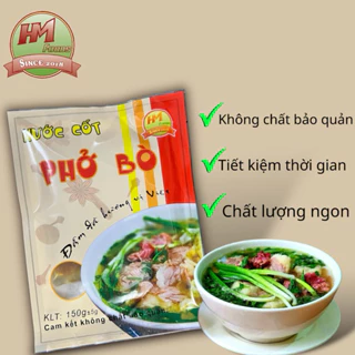 Nước Cốt Phở Bò Hà Nội - Hương Vị Truyền Thống-Chất Lượng,An Toàn,Tiện Lợi.