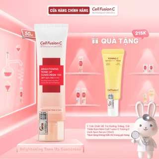 Kem Chống Nắng Nâng Tone Kiềm Dầu Cell Fusion C Brightening Tone Up Sunscreen 100 SPF50+/PA ++++