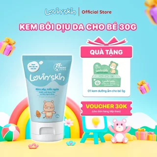 Kem Bôi Dịu Da Rôm Sảy, Mẩn Ngứa Cho Bé LOVIN'SKIN 30g Giúp Dưỡng Ẩm Da - LKD01