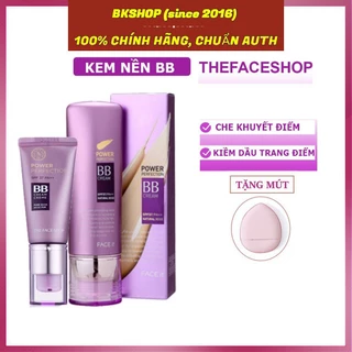 [Tặng Mút - Hàn Quốc] Kem Nền Đa Năng The Face Shop Power Perfection Bb Cream Spf37 Pa++ 20g,40g