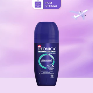 Lăn khử mùi Deonica dành cho Nam 50ml công nghệ Smart- Controlvới viên nang hoạt tính