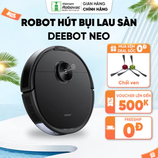 Robot hút bụi - lau nhà thông minh Ecovacs Deebot NEO/N10 (DBX41) - Bản Quốc Tế - Hàng Chính Hãng