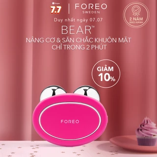 FOREO BEAR Microcurrent Facial Device - Face Sculpting Tool | Instant Face Lift | Firm & Contour | Chin Lift | Non-Invasive
