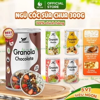 Ngũ Cốc Giảm Cân Ăn Sáng Ăn Kiêng Vị Trái Cây Mix Sữa Chua Sấy Khô Siêu Ngon Befresco 300G (Việt Thái Organic)