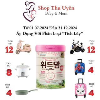 Sữa Công Thức WITHMOM CESAR Lon 750g Đủ Số 1-2-3 Date Xa