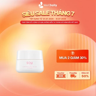 Kem Dưỡng Trắng Sáng Da SOU - SOU Luminature Glow Cream 30G {DATE: 1/2025}