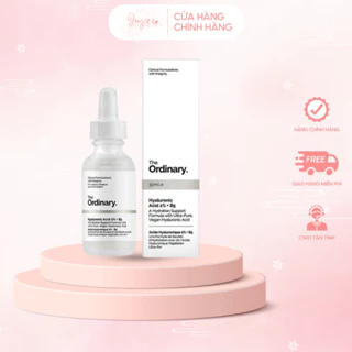 Serum The Ordinary Hyaluronic Acid 2% + B5 30ml Giúp Cấp Nước Và Phục Hồi Da, Mỹ Phẩm Chính Hãng