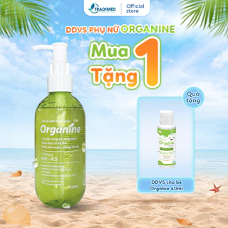 Dung Dịch Vệ Sinh Phụ Nữ Organine 3in1 Sáng Hồng, Mềm Mịn, Kháng Khuẩn Tự Nhiên