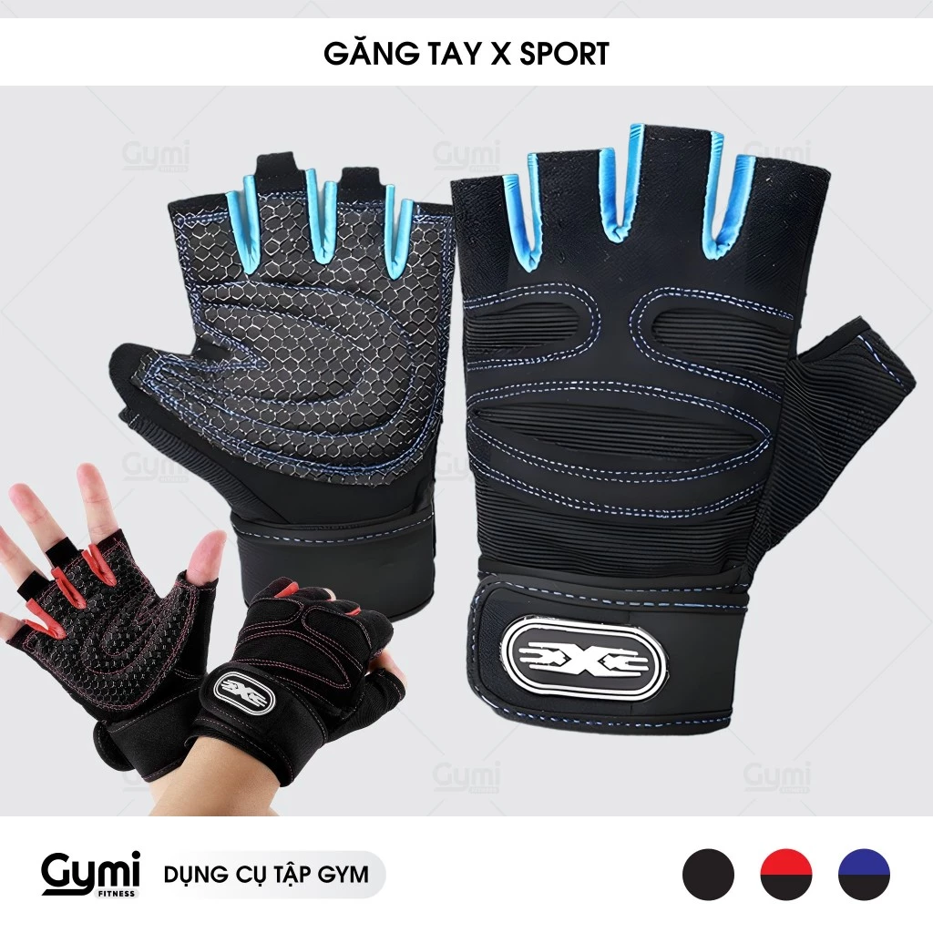 Găng Tay X Sport Tập Gym, Thể Thao Chuyên Nghiệp Nam Nữ - GT-X