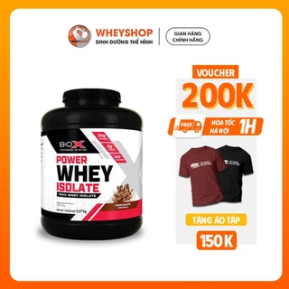 Sữa dinh dưỡng hỗ trợ tăng cơ BioX Whey Isolate 5Lbs (2.27kg) - WHEYSHOP VN