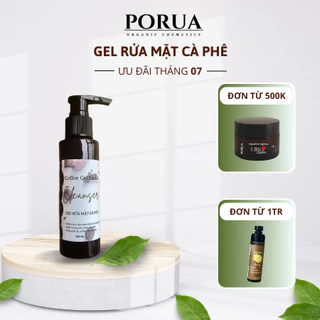 Gel rửa mặt cà phê PORUA dành cho mọi loại da 100ml