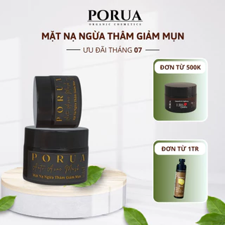 Mặt nạ giảm mụn PORUA ngừa thâm sáng da 100 gram