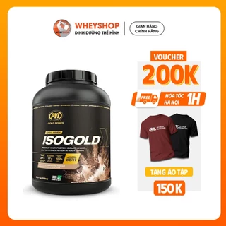 Sữa bột hỗ trợ tăng cơ PVL ISO GOLD 5lbs (2.3kg) - WHEYSHOP VN