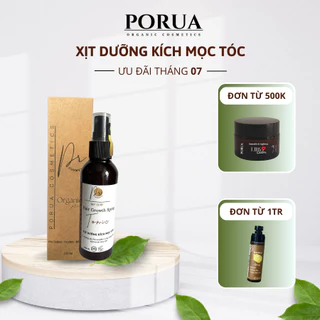 Xịt dưỡng kích mọc tóc PORUA kích thích mọc tóc 100ml