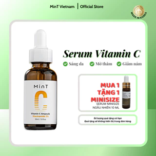 [MUA 1 TẶNG 1] SERUM LÀM  ĐỀU MÀU DA: VITAMIN C AMPOULE 30ML