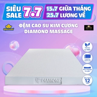 Đệm cao su Kim Cương xuất khẩu Diamond Massage