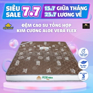 Đệm cao su non Kim Cương Aloe Vera Flex