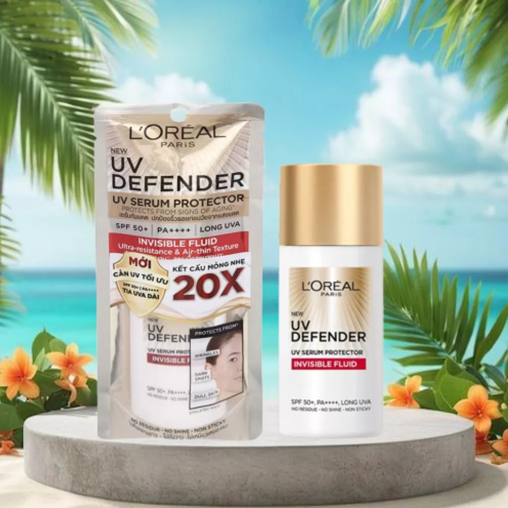 Kem Chống Nắng L’Oreal Paris UV Defender SPF 50+ PA++++