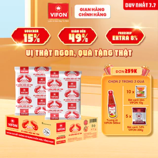 [VOUCHER đến 80K]-Thùng 30 gói Mì Chính Hiệu Hai Tôm VIFON 75g / Gói