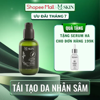 ( TẶNG SERUM HA MINI ) Serum Tái Tạo Da Nhân Sâm Dưỡng Chất Thấm Gấp 5 Lần MQ SKIN 80ml