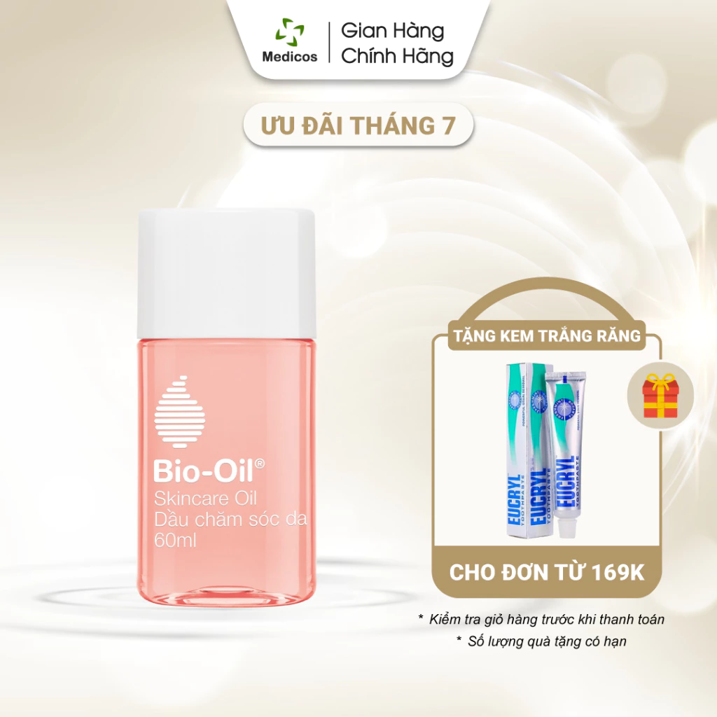 Tinh Dầu Cải Thiện Rạn Da, Mờ Sẹo Và Đều Màu Da Bio Oil SkinCare Oil 25ml - 200ml