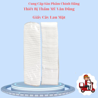 Giấy Cây Vải Cây Lau Rửa Mặt | Giấy Cuộn Lau Mặt Đa Năng 200 Tờ Dùng Cho Spa