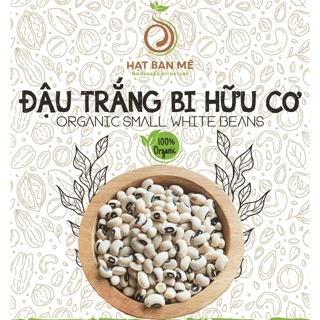 500GRAM ĐẬU TRẮNG TA HẠT NHỎ (ĐẬU TRẮNG MẮT ĐEN, ĐẬU TRẮNG BI, ĐẬU MẮT CUA) THUẦN CHỦNG HỮU CƠ TỰ NHIÊN - HẠT BAN MÊ FOO