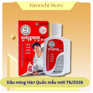 Dầu Nóng Hàn Quốc Antiphlamine Chính Hãng - Giúp Giảm Đau Vai, Đau Lưng, Đau Cổ, Giúp Máu Lưu Thông Tốt  kimochistore