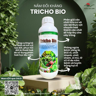 Trichoderma Nấm Đối Kháng - TRICHO BIO - 1 LÍT