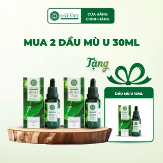 [Chính Hãng] Dầu Mù U Ép Lạnh Nguyên Chất 30ml 100% Organic - Làm lành vết bỏng, chăm sóc da