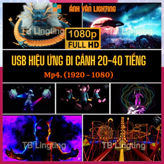 USB Hiệu Ứng Đi Cảnh Full HD 4K - 32GB/ 64GB /128GB Dùng Cho Máy Chiếu, Màn Hình