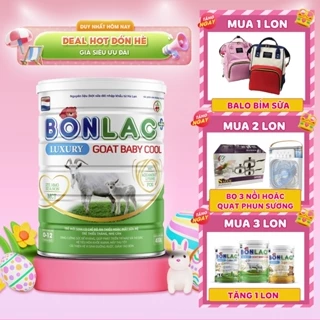 Sữa Dê Bonlac Goat Baby Cool Luxury 400g 900g, Tăng đề kháng, phát triển trí não và thị giác - Child's Day Store