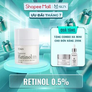 ( TẶNG COMBO HA MINI ) Kem Tái Tạo Và Trẻ Hóa Làn Da RETINOL 0,5 % 30gr MQ SKIN